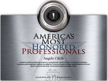 America's Most Honored Professionals Angelo Cifelli