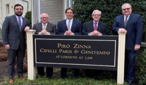 Legal professionals of Piro Zinna Cifelli Paris & Genitempo LLC | Attorney at Law