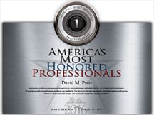 America's Most Honored Professionals || Angelo Cifelli Jr. || American registry