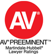 AV | AV* Preeminent TM | Martindale-Hubbell* | Lawyer Ratings